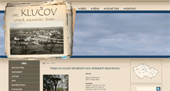 Desktop Screenshot of klucov.cz